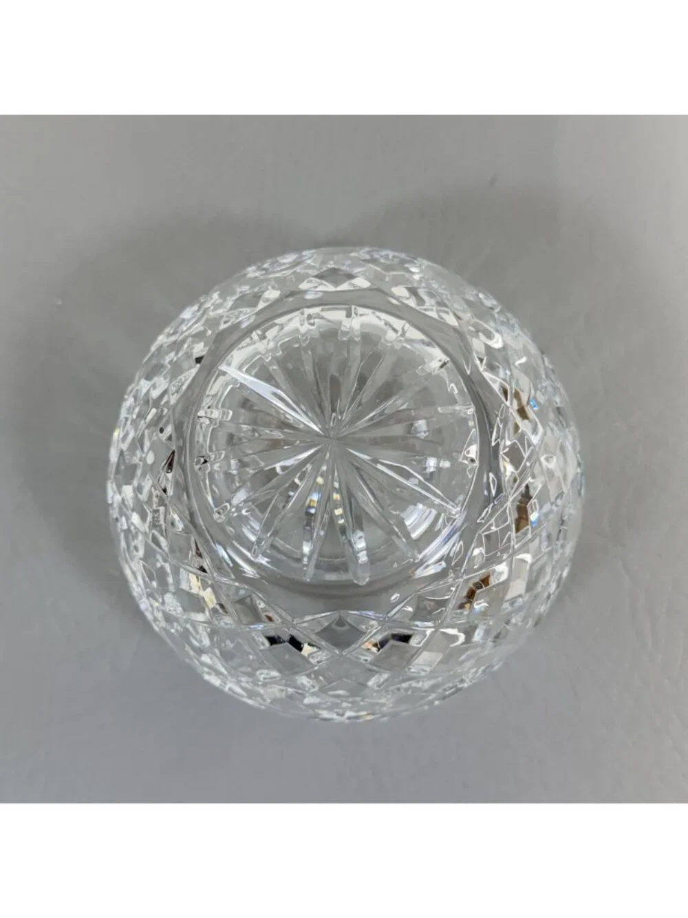 Polish Lead Crystal Rose Bowl 4